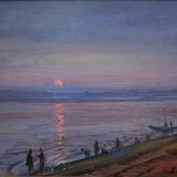 Sunrise,Ganges