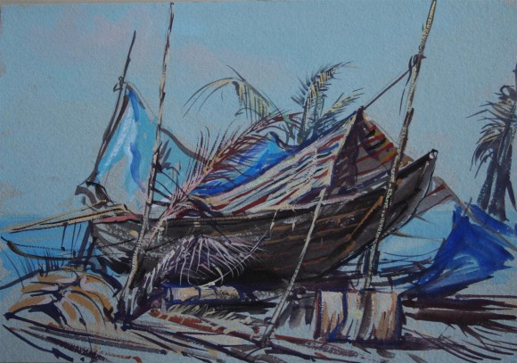 Old Boat, South India