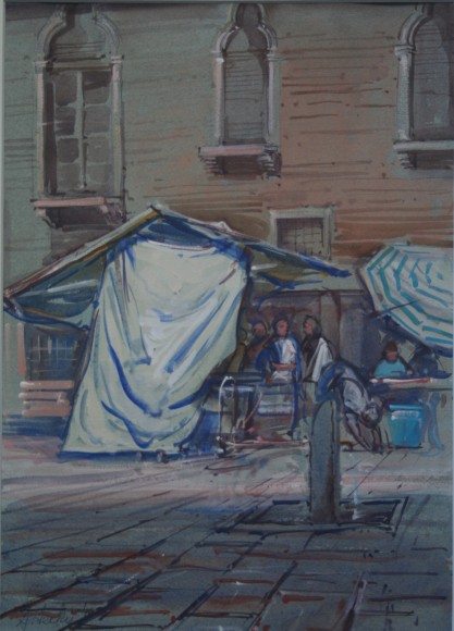 S. Margherita fish stalls